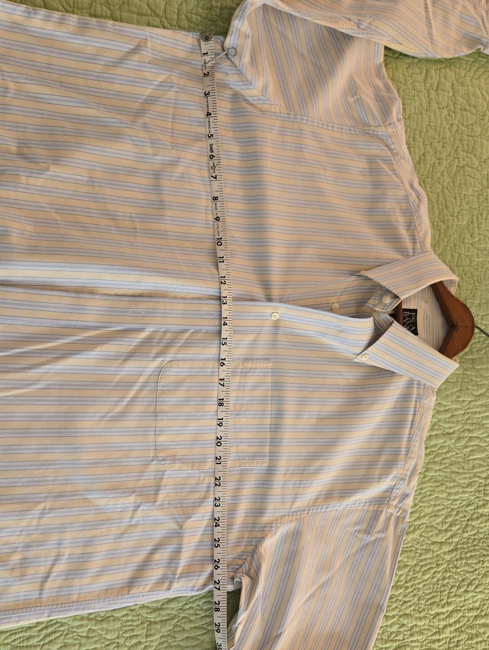 Vintage Cotton Oxford Jos. A Bank Button-down XL. see close up for color - Picture 9 of 11